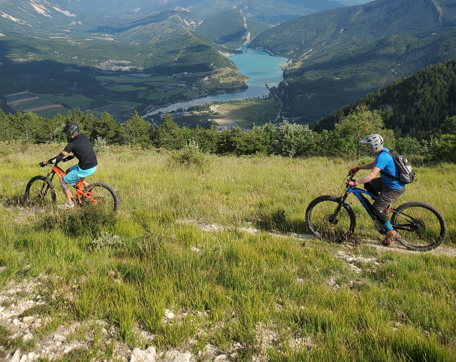 Guidage VTTAE vers le Lac d'Allos avec Vélo Verdon