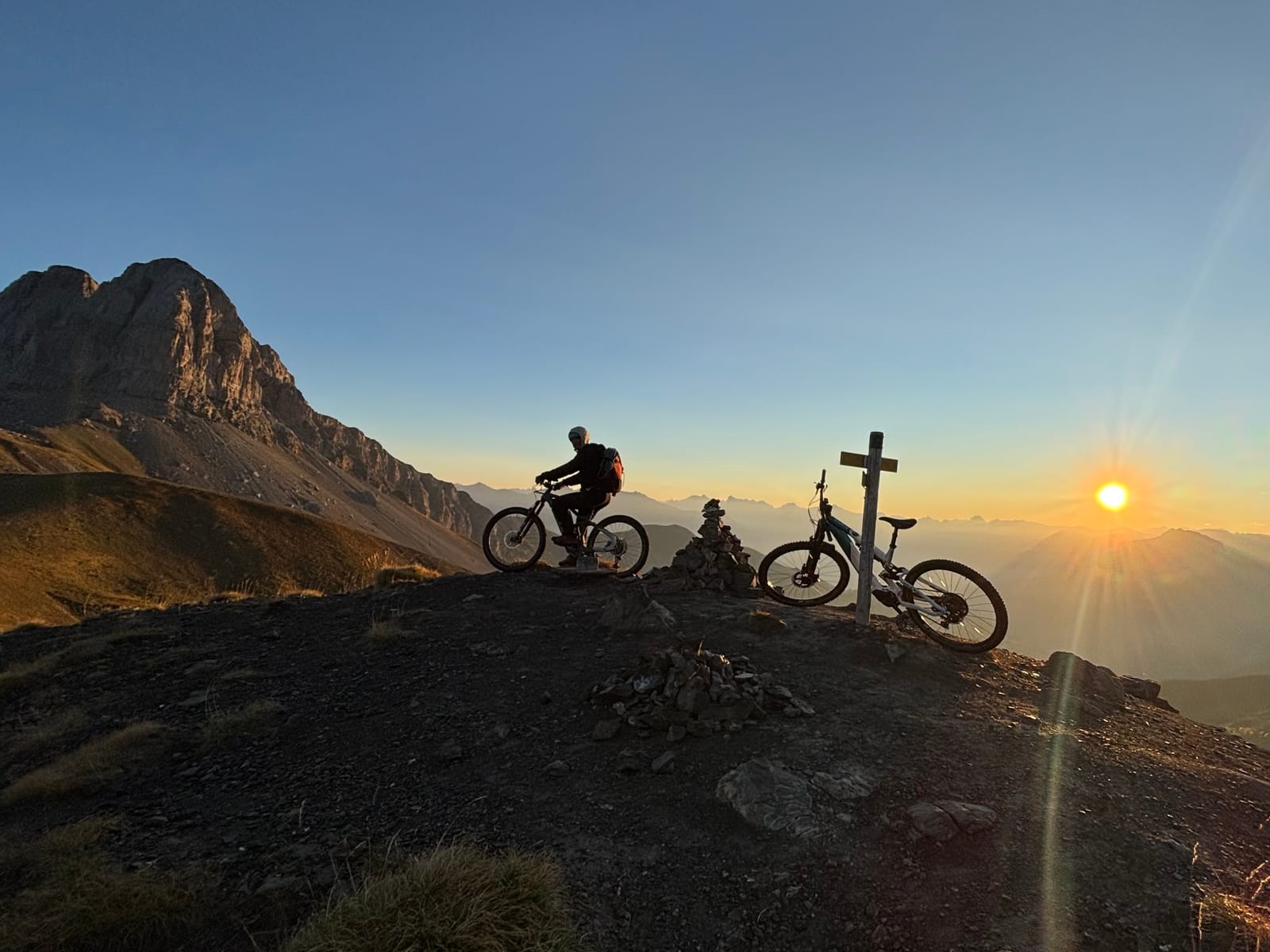 Rando VTT apéro sunset au Val d'Allos